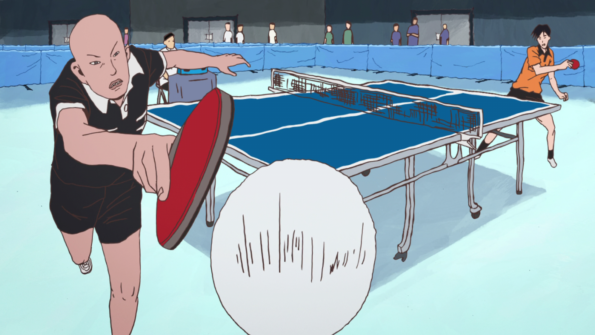 A still from 'Ping Pong the Animation'.