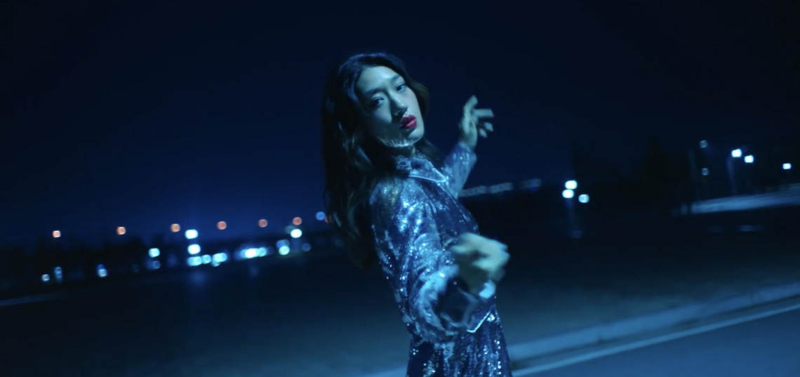 A still from the official music video for Peggy Gou's "Starry Night".