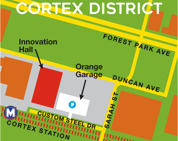 Cortex Parking Map