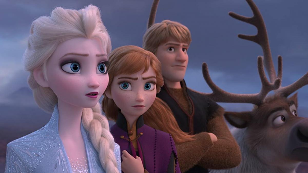Elsa, Anna, and Kristoff face the future in Chris Buck and Jennifer Lee's 'Frozen II'.