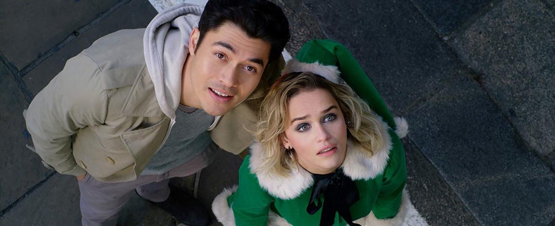 Tom (Henry Golding) and Kate (Emillia Clarke) are looking for Yuletide love in Paul Feig's Last Christmas.