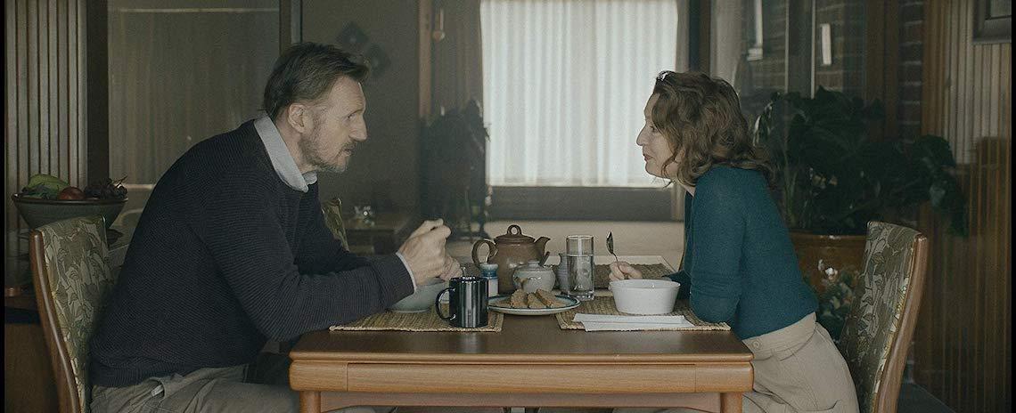 Married couple Tom (Liam Neeson) and Joan (Lesley Manville) confront an uncertain future in 'Ordinary Love'.
