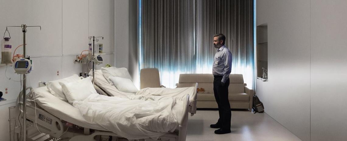Colin Farrell is a father who faces an inexplicable evil in Yorgos Lathimos' 'The Killing of a Sacred Deer'.